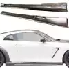 ModeloDrive FRP WAL BISO Side Skirts > Nissan GT-R GTR R35 2009-2015 - Image 1