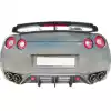 ModeloDrive FRP WAL BISO Rear Diffuser /w fins > Nissan GT-R GTR R35 2009-2015 - Image 9