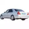 ModeloDrive FRP AMGe Rear Bumper > Mercedes-Benz C-Class W202 1994-2000 - Image 3