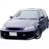 ModeloDrive FRP ZEA Front Bumper > Honda Civic EK9 1996-1998 > 3-Door Hatch - Image 4