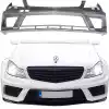 ModeloDrive FRP PDES BSER Wide Body Front Bumper > Mercedes-Benz C-Class W204 2008-2011 > 4-Door Sedan - Image 1