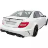 ModeloDrive FRP PDES BSER Wide Body Fenders (rear) > Mercedes-Benz C-Class W204 2008-2011 > 4-Door Sedan - Image 4