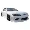 ModeloDrive FRP VERT EDG Wide Body Front Bumper > Nissan Silvia S15 1999-2002 - Image 2