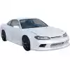 ModeloDrive FRP VERT EDG Wide Body Front Bumper > Nissan Silvia S15 1999-2002 - Image 3