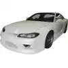 ModeloDrive FRP VERT EDG Wide Body Front Bumper > Nissan Silvia S15 1999-2002 - Image 7