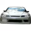 ModeloDrive FRP VERT EDG Wide Body Front Bumper > Nissan Silvia S15 1999-2002 - Image 12