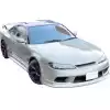 ModeloDrive FRP VERT EDG Wide Body Front Bumper > Nissan Silvia S15 1999-2002 - Image 14