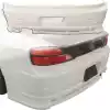 ModeloDrive FRP VERT EDG Wide Body Rear Bumper > Nissan Silvia S15 1999-2002 - Image 1