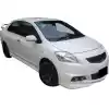 ModeloDrive FRP GALX Side Skirts > Toyota Yaris 2007-2011 > 4dr Sedan - Image 3