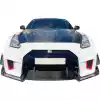 ModeloDrive FRP LBPE SE Wide Body Front Bumper w Canards > Nissan GT-R GTR R35 2009-2016 - Image 5