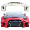 ModeloDrive FRP LBPE SE Wide Body Front Bumper w Canards > Nissan GT-R GTR R35 2009-2016 - Image 9