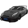 ModeloDrive FRP LBPE SE Wide Body Front Bumper w Canards > Nissan GT-R GTR R35 2009-2016 - Image 22