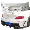 ModeloDrive FRP LVL Wide Body Rear Bumper w Diffuser > BMW Z4 E89 2009-2016 - Image 1