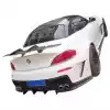 ModeloDrive FRP LVL Wide Body Rear Bumper w Diffuser > BMW Z4 E89 2009-2016 - Image 2