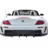 ModeloDrive FRP LVL Wide Body Rear Bumper w Diffuser > BMW Z4 E89 2009-2016 - Image 4