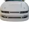 ModeloDrive FRP BSPO Blister Wide Body Front Bumper > Nissan Silvia S13 1989-1994 > 2dr Coupe - Image 3