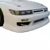 ModeloDrive FRP BSPO Blister Wide Body Front Bumper > Nissan Silvia S13 1989-1994 > 2dr Coupe - Image 4