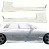 ModeloDrive FRP VERT Side Skirts > Nissan Skyline R32 GTS 1990-1994 > 4dr Sedan - Image 1