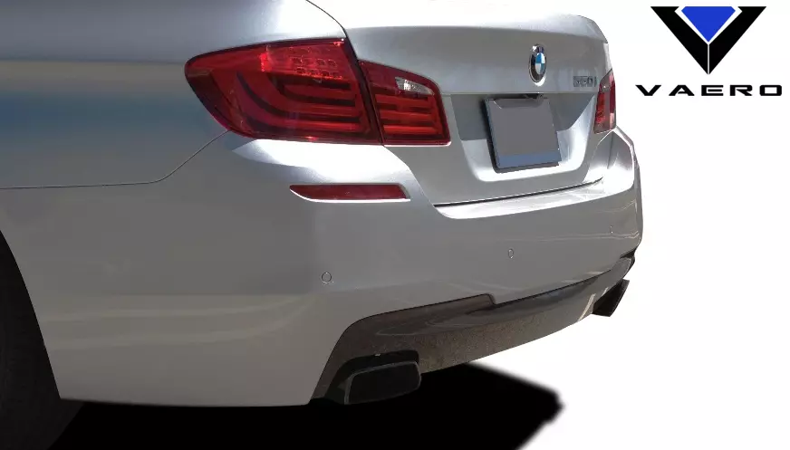 2011-2016 BMW 5 Series 550i F10 4DR Vaero M Sport Look Rear Bumper Cover ( with PDC ) 2 Piece - Image 2