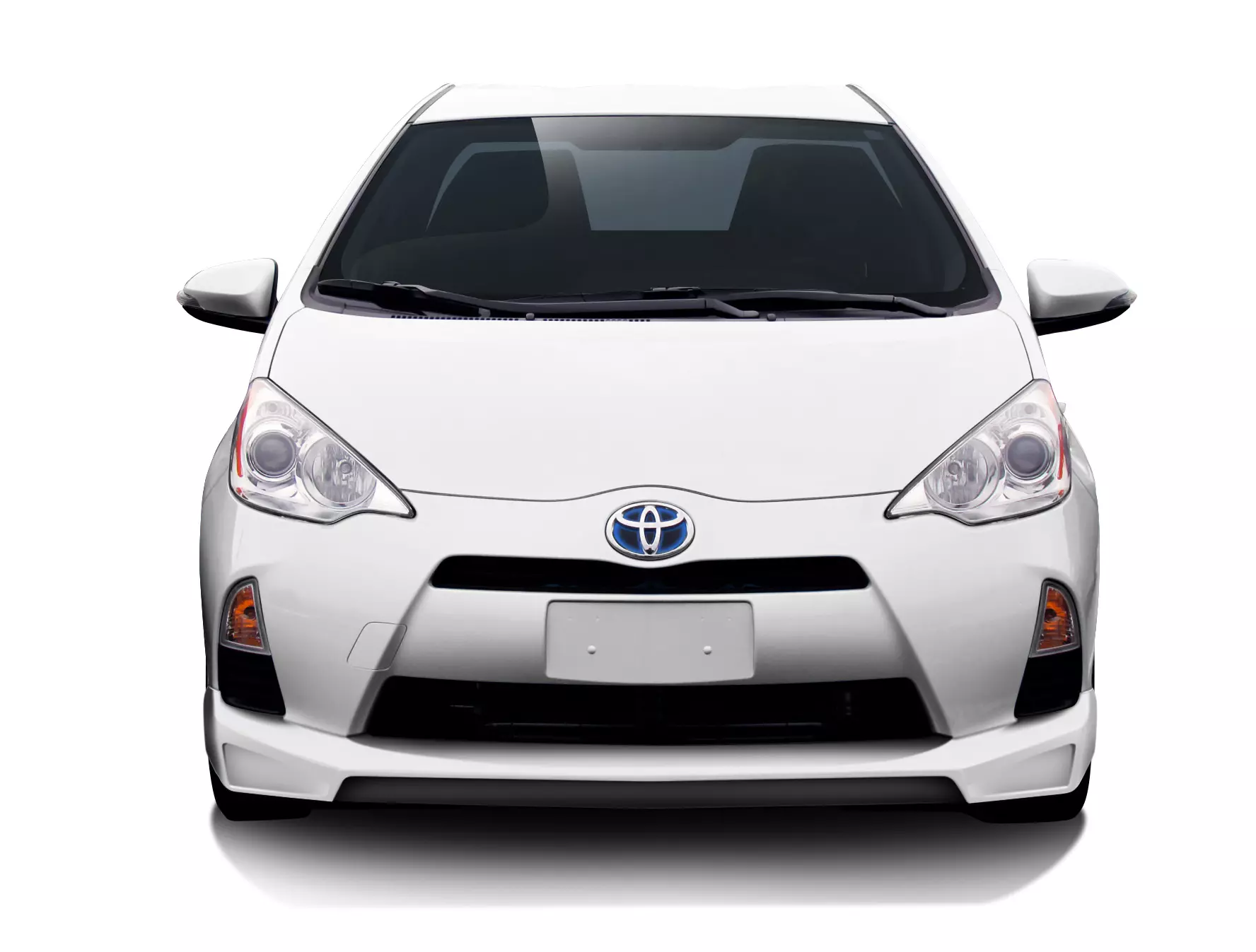2012-2014 Toyota Prius C Couture Urethane Vortex Front Lip Under Air Dam Spoiler 1 Piece (S) - Image 1