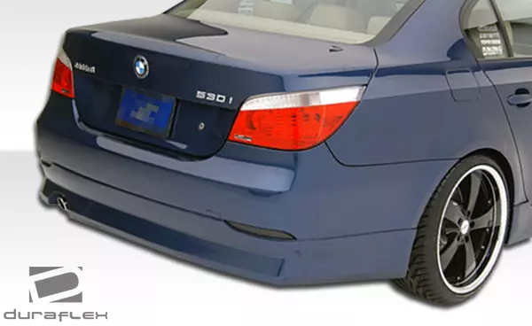 2004-2007 BMW 5 Series E60 4DR Polyurethane Zenetti Rear Lip Under Spoiler Air Dam 1 Piece (S) - Image 2