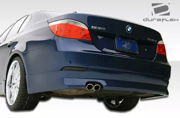 2004-2007 BMW 5 Series E60 4DR Polyurethane Zenetti Rear Lip Under Spoiler Air Dam 1 Piece (S) - Image 5