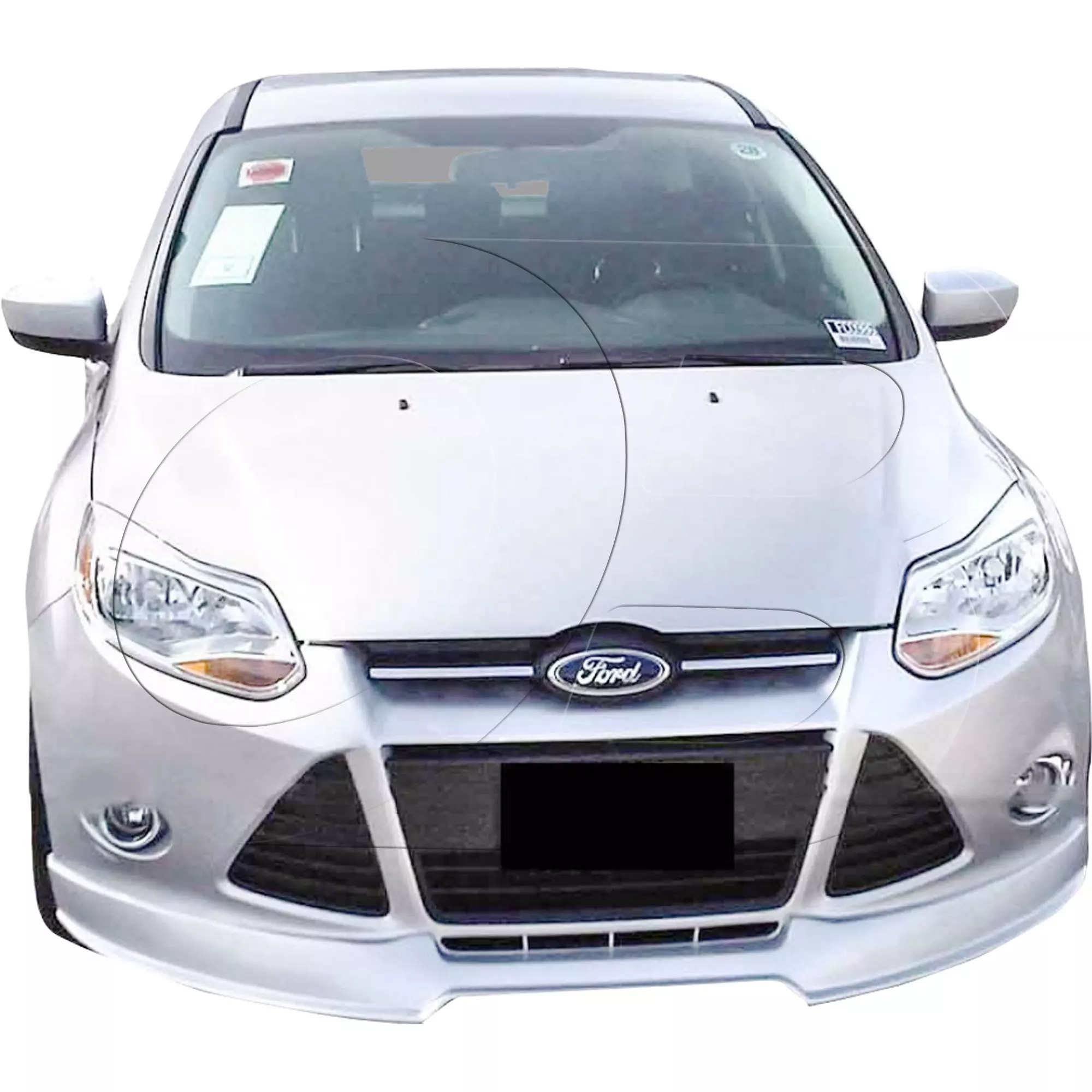 KBD Urethane BDS Style 1pc Front Lip > Ford Focus 2012-2014 - Image 2