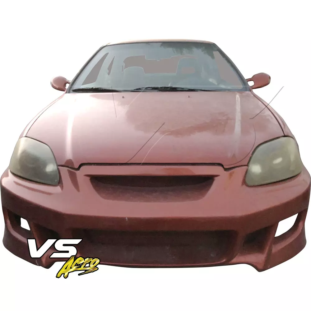 VSaero Urethane TSUN T2000 Front Bumper > Honda Civic 1996-1998 > 2/3/4-Door - Image 14