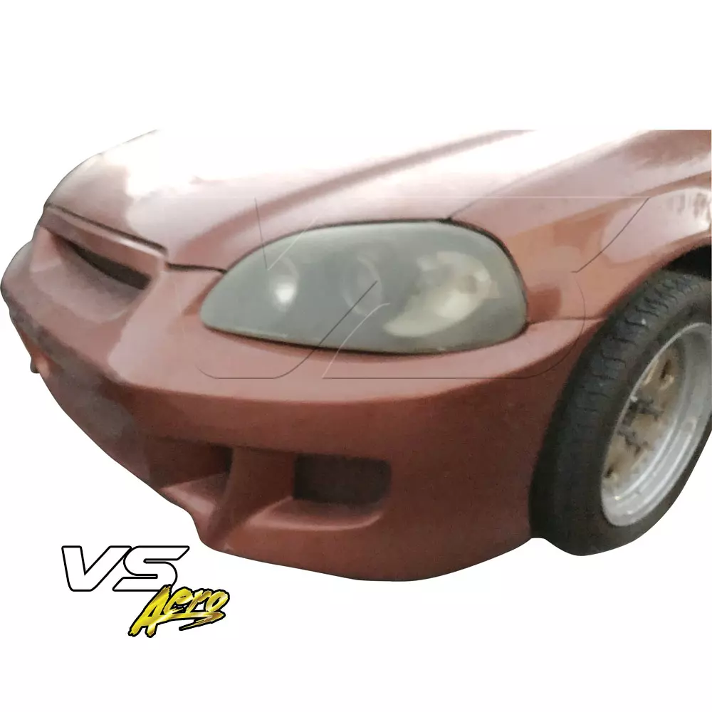 VSaero Urethane TSUN T2000 Front Bumper > Honda Civic 1996-1998 > 2/3/4-Door - Image 15