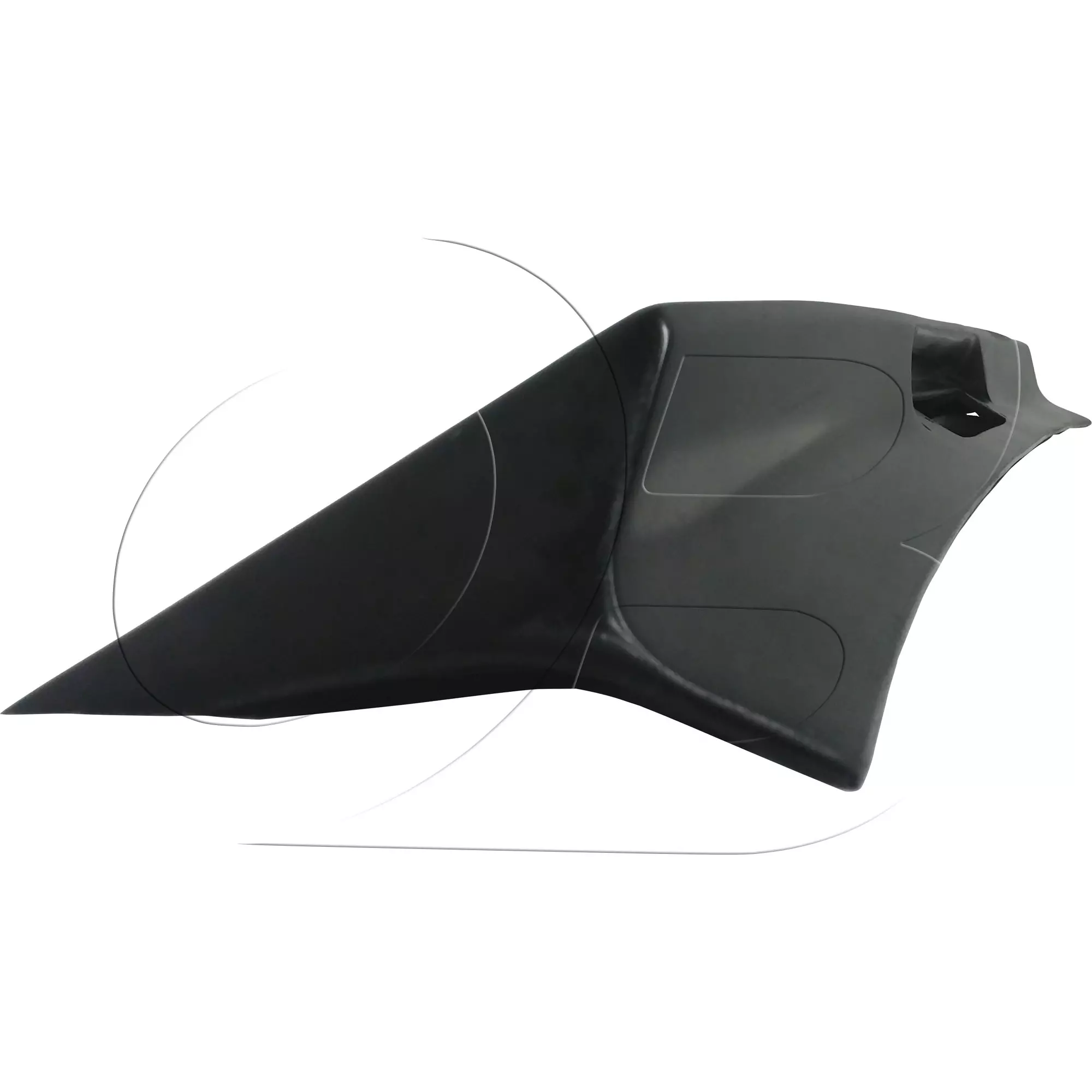 KBD Urethane Premier Style 1pc Roof Wing Spoiler > Ford F150 2009-2013 - Image 2