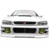 VSaero FRP SYM Front Bumper for Subaru Impreza GC8 1993-2001 > 2/4/5dr - Image 3