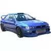 VSaero FRP SYM Front Bumper for Subaru Impreza GC8 1993-2001 > 2/4/5dr - Image 7