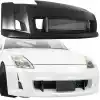 VSaero FRP AMU Front Bumper for Nissan 350Z Z33 2003-2008 - Image 1