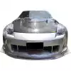 VSaero FRP AMU Front Bumper for Nissan 350Z Z33 2003-2008 - Image 11