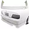 VSaero FRP TRAU Early Rear Lip Valance for Toyota Chaser JZX100 1996-1998 - Image 1