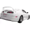 VSaero FRP SIGN Rear Lip Valance for Toyota Supra JZA80 1993-1998 - Image 2