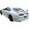 VSaero FRP SIGN Rear Lip Valance for Toyota Supra JZA80 1993-1998 - Image 5