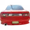 VSaero FRP VERT RIG Wide Body Rear Bumper for Nissan 240SX 1989-1994 > 3dr - Image 18