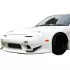 VSaero FRP VERT RIG Wide Body Front Bumper for Nissan 240SX 1989-1994 > 3dr - Image 13