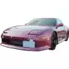 VSaero FRP VERT RIG Wide Body Front Bumper for Nissan 240SX 1989-1994 > 3dr - Image 27