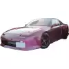 VSaero FRP VERT RIG Wide Body Fenders (front) 35mm for Nissan 240SX 1989-1994 > 3dr - Image 20