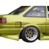 VSaero FRP ORI Wide Body Fenders (rear) 40mm for Toyota Corolla AE86 1984-1987 > 2dr Coupe - Image 2