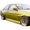 VSaero FRP ORI Wide Body Fenders (rear) 40mm for Toyota Corolla AE86 1984-1987 > 2dr Coupe - Image 4