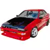 VSaero FRP ORI Wide Body Fenders (rear) 40mm for Toyota Corolla AE86 1984-1987 > 2dr Coupe - Image 26