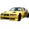 VSaero FRP RIEG DTM Wide Body Fenders (front) 50mm for BMW 3-Series 325i 328i E36 1992-1998 > 2dr Coupe - Image 18