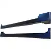 VSaero FRP JD Side Skirts for Infiniti Q45 Y33 Cima 1997-2001 - Image 23