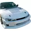 VSaero FRP BSPO Blister Wide Body Front Bumper for Nissan 240SX S14 1997-1998 - Image 1