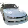 VSaero FRP BSPO Blister Wide Body Front Bumper for Nissan 240SX S14 1997-1998 - Image 4