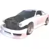 VSaero FRP BSPO Blister Wide Body Front Bumper for Nissan 240SX S14 1997-1998 - Image 5