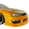 VSaero FRP BSPO Blister Wide Body Front Bumper for Nissan 240SX S14 1997-1998 - Image 8